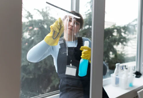 Nettoyage de vitres intérieures et extérieures à Fyé